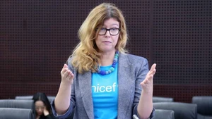 Глава представительства ЮНИСЕФ во Вьетнаме Сильвия Данайлов. Фото: ВИА