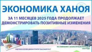 Экономические показатели Ханоя в январе–ноябре 2025 года демонстрируют позитивную динамику