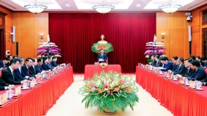 Общий вид приема. Фото: dangcongsan.org.vn