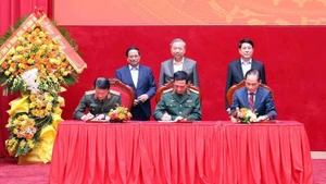 Церемония подписания Регламента координации работы.