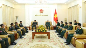 Общий вид приема. Фото: Министерство обороны