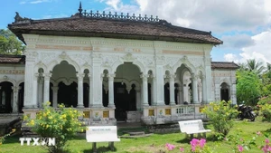 Старинные дома в деревне Донгхоахьеп отличаются гармоничным сочетанием восточных и западных архитектурных стилей. Фото: ВИА