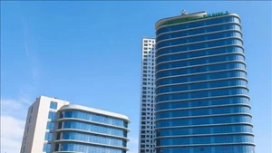 Администрация города Дананг изучает возможность использования здания ICT в парке программного обеспечения №2 (район Хайтяу) в качестве места для проведения мероприятий международного финансового центра. Фото: ВИА