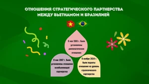 Отношения стратегического партнерства между Вьетнамом и Бразилией 