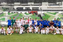 Сборная Вьетнама U19 одержала уверенную победу. (Фото: Федерация футбола Вьетнама)