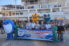 Гости тепло встречены в провинции Зялай. (Фото: ВИА)