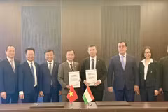 Меморандум о сотрудничестве содержит стратегические положения, направленные на реализацию целей по оптимизации логистических цепочек поставок. (Фото: Корпорация железных дорог Вьетнама)