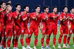 Сборная U23 Вьетнама проявила мужество и несгибаемый характер, одержав победу над сборной Республики Корея. (Фото: Азиатская конфедерция футбола)