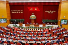 Церемония открытия Второго пленума ЦК КПВ XIV созыва. (Фото: ВИА)