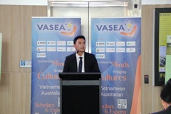 Председатель Союза вьетнамских студентов в Австралии Хуинь Тан Дат. (Фото: ВИА)