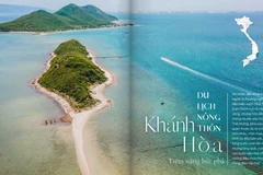 Простая, спокойная и самобытная Кханьхоа представлена в электронном издании «Сельский туризм» Центра туристической информации Национального управления туризма Вьетнама. (Скриншот)