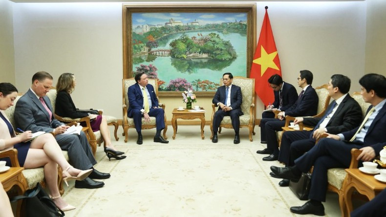 Общий вид приема. Фото: baoquocte.vn