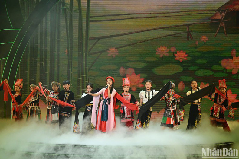 Выступление художественного коллектива на церемонии. Выступление художественного коллектива на церемонии.