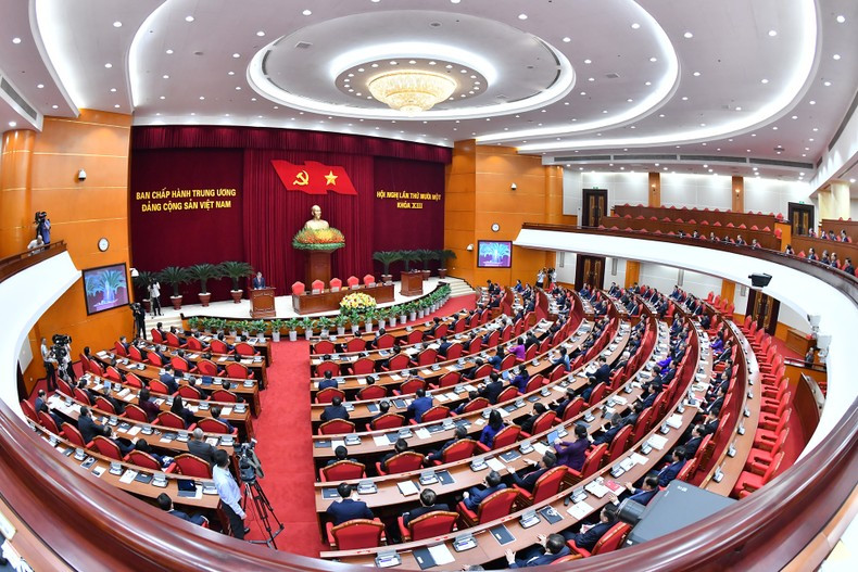 Общий вид пленума. Фото: Данг Кхоа Общий вид пленума. Фото: Данг Кхоа