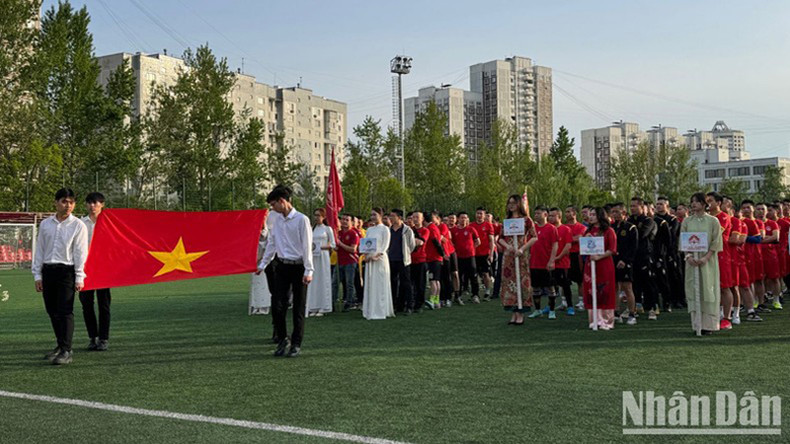 Церемония открытия Турнира ветеранов вьетнамской общины в России 2025 года. Церемония открытия Турнира ветеранов вьетнамской общины в России 2025 года.