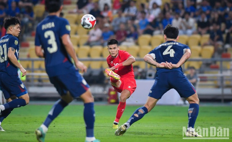 Туан Хай помог сборной Вьетнама забить второй гол.