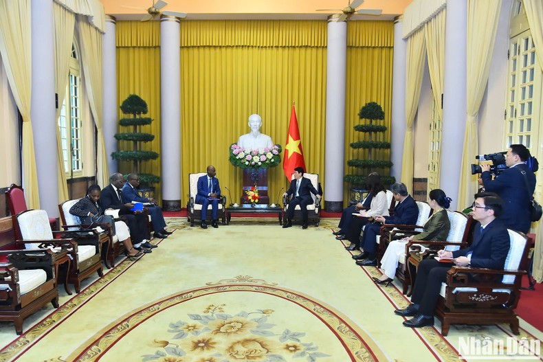 Общий вид приема.