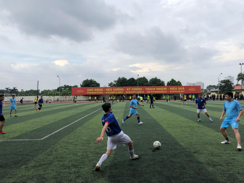 Матч между командами Посольства Лаоса и Отдела ЦК КПВ по внешним связям. Матч между командами Посольства Лаоса и Отдела ЦК КПВ по внешним связям.