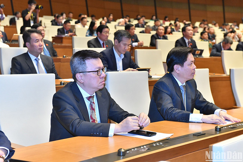 Делегаты на церемонии закрытия. Фото: Данг Кхоа Делегаты на церемонии закрытия. Фото: Данг Кхоа