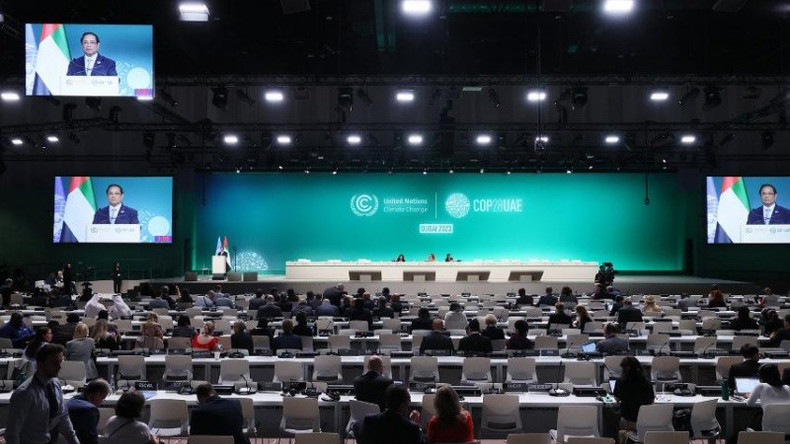 Общий вид Всемирного саммита по климатическим действиям. Фото: ВИА Общий вид Всемирного саммита по климатическим действиям. Фото: ВИА