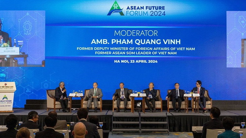 Вторая дискуссионная сессия Форума будущего АСЕАН. Фото: ВИА Вторая дискуссионная сессия Форума будущего АСЕАН. Фото: ВИА