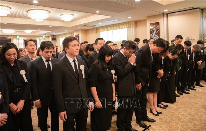 Церемония в Посольстве Вьетнама в Японии. Фото: ВИА Церемония в Посольстве Вьетнама в Японии. Фото: ВИА