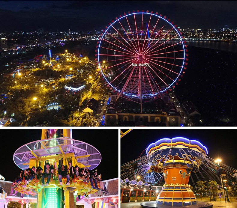 Туристическая зона Sun World Danang Wonders. Туристическая зона Sun World Danang Wonders.