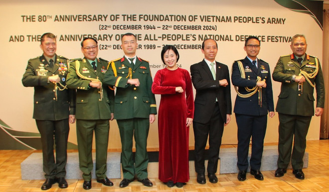 Делегаты на церемонии празднования в Южной Корее. Фото: ВИА Делегаты на церемонии празднования в Южной Корее. Фото: ВИА