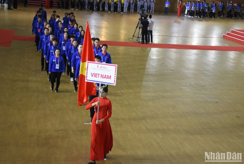 Вьетнамская делегация достигла высоких результатов. Фото: Ань Дао Вьетнамская делегация достигла высоких результатов. Фото: Ань Дао