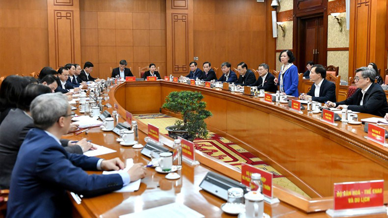 Участники конференции. Фото: Данг Кхоа Участники конференции. Фото: Данг Кхоа