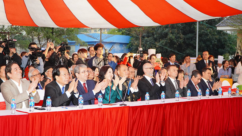 Мероприятие собрало большое количество гостей. Фото: Посольство Азербайджана во Вьетнаме Мероприятие собрало большое количество гостей. Фото: Посольство Азербайджана во Вьетнаме