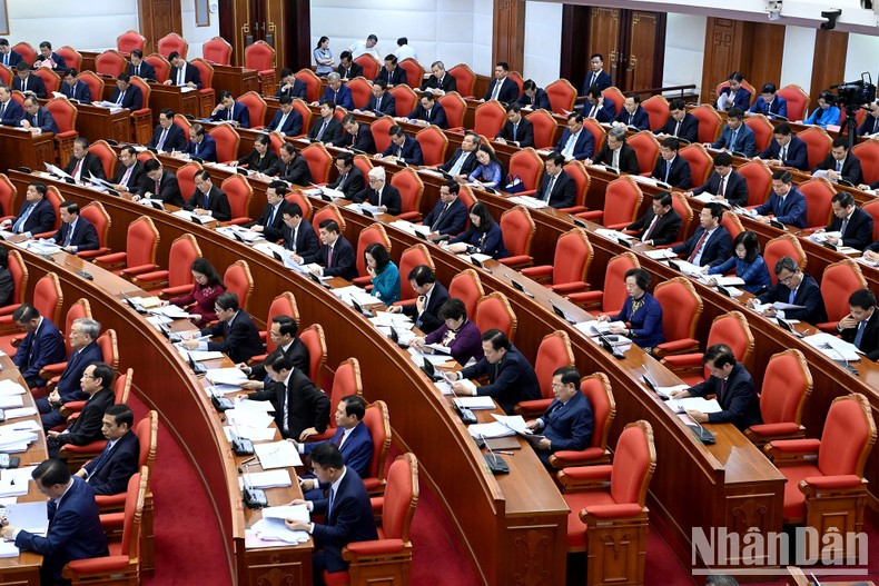 Участники пленума. Фото: Данг Кхоа Участники пленума. Фото: Данг Кхоа