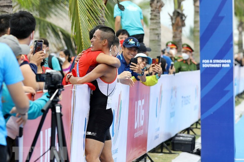 Радость Фам Тиен Шана после победы. Фото: ВИА Радость Фам Тиен Шана после победы. Фото: ВИА