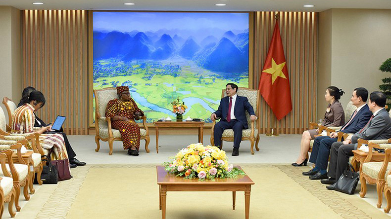 Общий вид приема. Фото: Чан Хай