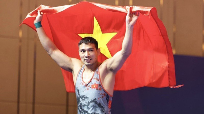 16 мая спортсмены Вьетнама по борьбе выиграли 4 золотые медали. Фото: ВИА 16 мая спортсмены Вьетнама по борьбе выиграли 4 золотые медали. Фото: ВИА