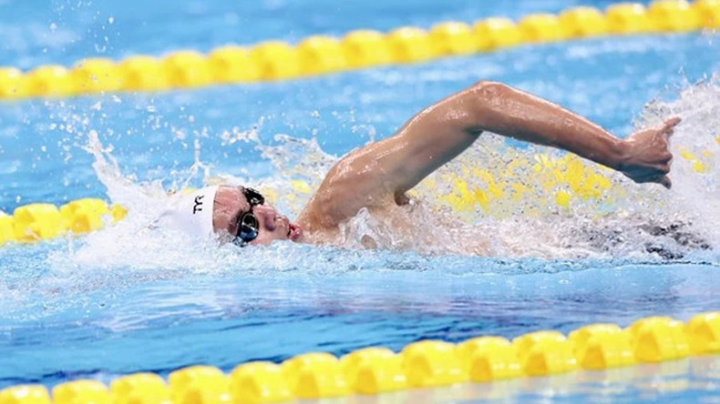 Пловец Нгуен Хюи Хоанг. Фото: ВИА Пловец Нгуен Хюи Хоанг. Фото: ВИА