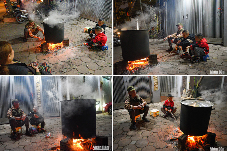 В наши дни многие ханойцы до сих пор сохраняют традиции собираться вместе, готовить «баньтьынг», следить за кастрюлей и ждать, пока пироги не будут готовыми. В наши дни многие ханойцы до сих пор сохраняют традиции собираться вместе, готовить «баньтьынг», следить за кастрюлей и ждать, пока пироги не будут готовыми.