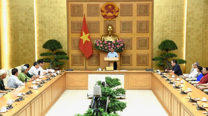 Общий вид приема. Фото: Чан Хай Общий вид приема. Фото: Чан Хай