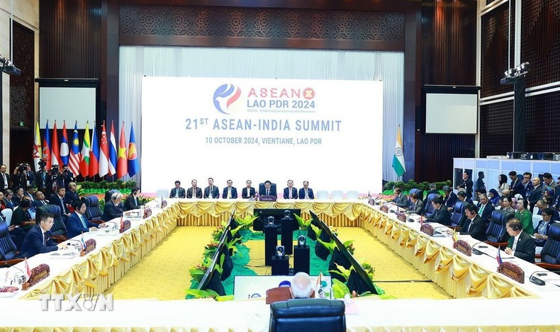 Общий вид 21-го саммита АСЕАН-Индия. Фото: ВИA Общий вид 21-го саммита АСЕАН-Индия. Фото: ВИA
