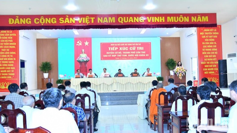 Общий вид встречи. Фото: Тхань Жанг Общий вид встречи. Фото: Тхань Жанг