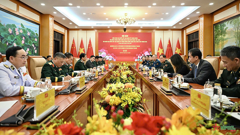 Общий вид переговоров. Фото: qdnd.vn