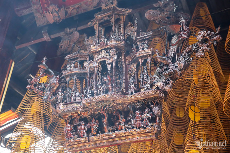 Уникальная архитектура в пагоде. Уникальная архитектура в пагоде.