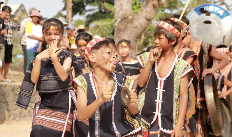 Образ персонажа Потуала (клоуна) на церемонии Шомакотям.