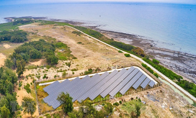 Проект солнечной энергетики на острове Батьлонгви.