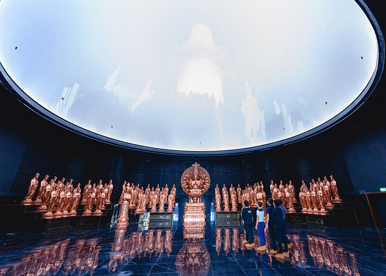 Выставочный центр буддийской культуры. Фото: vnexpress.net