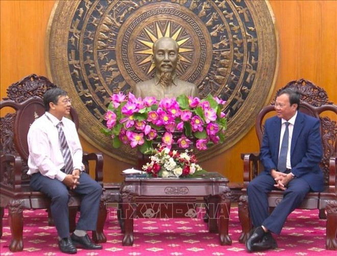 Председатель Народного комитета провинции Тайнинь Ле Ван Хан беседует с корреспондентом ВИА о выдающихся результатах социально-экономического развития провинции в 2025 году.