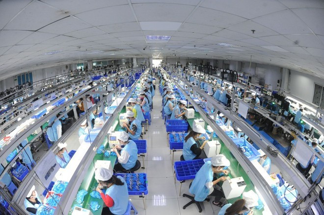 Бывший уезд Хиепхоа провинции Бакзянг (ныне территория, включающая общины Хиепхоа, Суанкам, Хоптхинь и Хоангван провинции Бакнинь) в настоящее время является новым промышленным центром провинции Бакнинь. (Фото: ВИА)