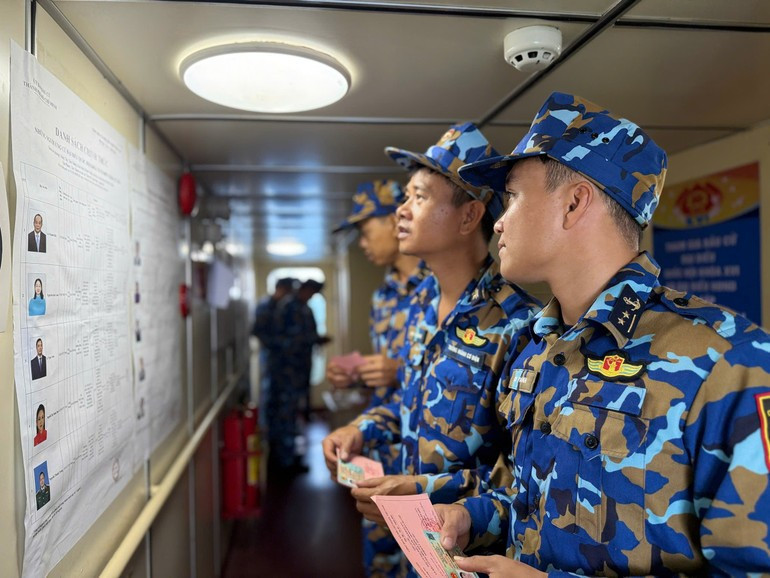 Ознакомление с информацией о кандидатах.