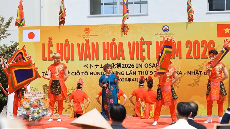 Художественный номер на фестивале.