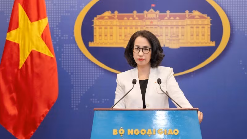 Официальный представитель Министерства иностранных дел Вьетнама Фам Тху Ханг. Фото: МИД Вьетнама 